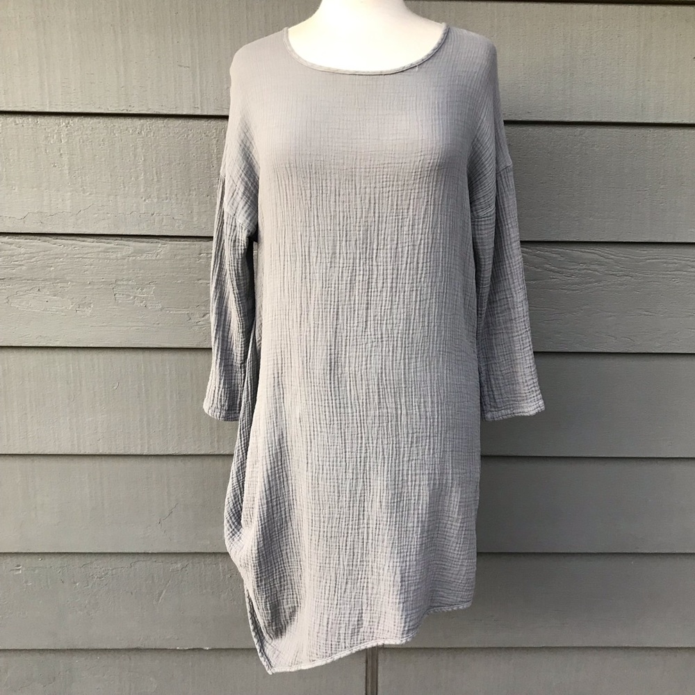 Mordenmiss Cotton Linen Dress